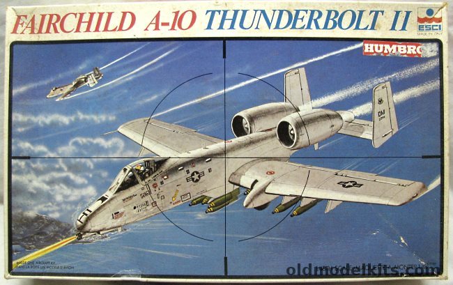 ESCI 1/48 Fairchild Republic A-10A Thunderbolt II - 355th TFW / 333rd TF Training Squadron, 4005 plastic model kit